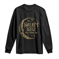 Salem 1692 They Missed One Long Sleeve Shirt Halloween Feminist Witch Trials - Wonder Print Shop