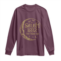 Salem 1692 They Missed One Long Sleeve Shirt Halloween Feminist Witch Trials - Wonder Print Shop