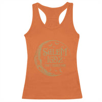 Salem 1692 They Missed One Racerback Tank Top Halloween Feminist Witch Trials - Wonder Print Shop