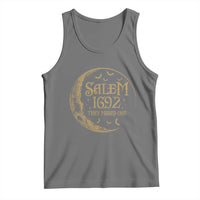 Salem 1692 They Missed One Tank Top Halloween Feminist Witch Trials - Wonder Print Shop