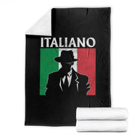 Italiano Italian Mafia Sicilian Gangster Italy Flag Throw Blanket - Wonder Print Shop