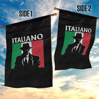 Italiano Italian Mafia Sicilian Gangster Italy Flag Garden Flag - Wonder Print Shop