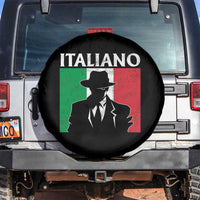 Italiano Italian Mafia Sicilian Gangster Italy Flag Spare Tire Cover - Wonder Print Shop