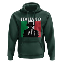 Italiano Italian Mafia Sicilian Gangster Italy Flag Hoodie - Wonder Print Shop