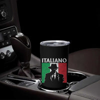Italiano Italian Mafia Sicilian Gangster Italy Flag Tumbler Cup - Wonder Print Shop
