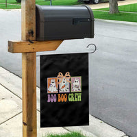 Halloween Nurse Garden Flag Boo Boo Crew Cute Spooky Ghost - Wonder Print Shop