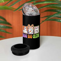 Halloween Nurse 4 in 1 Can Cooler Tumbler Boo Boo Crew Cute Spooky Ghost - Wonder Print Shop
