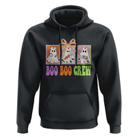 Halloween Nurse Hoodie Boo Boo Crew Cute Spooky Ghost - Wonder Print Shop