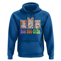 Halloween Nurse Hoodie Boo Boo Crew Cute Spooky Ghost - Wonder Print Shop