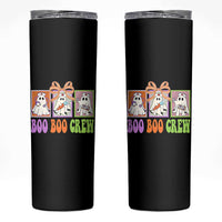 Halloween Nurse Skinny Tumbler Boo Boo Crew Cute Spooky Ghost - Wonder Print Shop