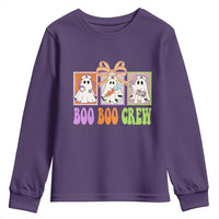 Halloween Nurse Youth Sweatshirt Boo Boo Crew Cute Spooky Ghost - Wonder Print Shop