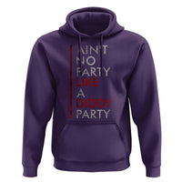 Ain't No Party Like A Diddy Party Hoodie Vintage Striped