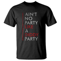 Ain't No Party Like A Diddy Party T Shirt Vintage Striped - Wonder Print Shop
