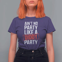 Ain't No Party Like A Diddy Party T Shirt For Women Vintage Sealed - Wonder Print Shop
