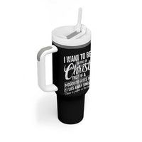 I Want To Be So Full Of Christ Tumbler With Handle Funny Christian Prayer - Wonder Print Shop