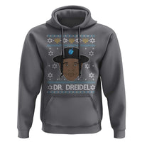 Funny Hanukkah Dreidel Hoodie Dr Dreidel Chanukah Rapper DJ - Wonder Print Shop