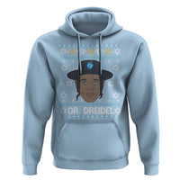 Funny Hanukkah Dreidel Hoodie Dr Dreidel Chanukah Rapper DJ - Wonder Print Shop