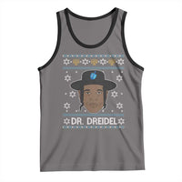 Funny Hanukkah Dreidel Tank Top Dr Dreidel Chanukah Rapper DJ - Wonder Print Shop
