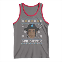 Funny Hanukkah Dreidel Tank Top Dr Dreidel Chanukah Rapper DJ - Wonder Print Shop