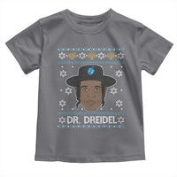 Funny Hanukkah Dreidel Toddler T Shirt Dr Dreidel Chanukah Rapper DJ - Wonder Print Shop