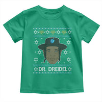 Funny Hanukkah Dreidel Toddler T Shirt Dr Dreidel Chanukah Rapper DJ - Wonder Print Shop