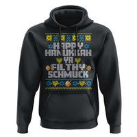 Happy Hanukkah Ya Fithy Schmuck Hoodie Funny Hanukkah Christmas Movie - Wonder Print Shop