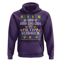 Happy Hanukkah Ya Fithy Schmuck Hoodie Funny Hanukkah Christmas Movie - Wonder Print Shop