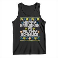 Happy Hanukkah Ya Fithy Schmuck Tank Top Funny Hanukkah Christmas Movie - Wonder Print Shop