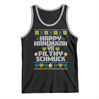 Happy Hanukkah Ya Fithy Schmuck Tank Top Funny Hanukkah Christmas Movie - Wonder Print Shop