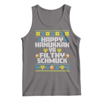 Happy Hanukkah Ya Fithy Schmuck Tank Top Funny Hanukkah Christmas Movie - Wonder Print Shop