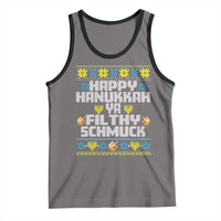 Happy Hanukkah Ya Fithy Schmuck Tank Top Funny Hanukkah Christmas Movie - Wonder Print Shop