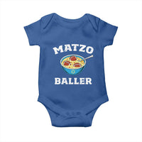 Funny Hanukkah Football Baby Onesie Matzo Baller Matzah Ball Jewish Chanukah Sports Lover - Wonder Print Shop