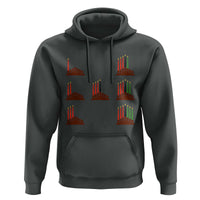 Kwanzaa Kinara Seven Candles African American Holiday Hoodie - Wonder Print Shop