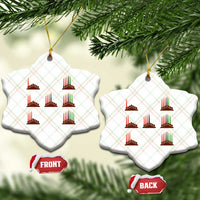 Kwanzaa Kinara Seven Candles African American Holiday Ceramic Ornament - Wonder Print Shop