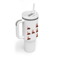 Kwanzaa Kinara Seven Candles African American Holiday Tumbler With Handle - Wonder Print Shop