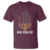 Hanukkah Human Rights T Shirt Big Fan Of Democracy Immigrants And Refugees - Wonder Print Shop