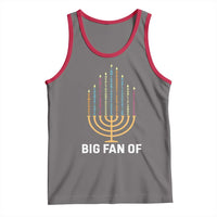 Hanukkah Human Rights Tank Top Big Fan Of Democracy Immigrants And Refugees - Wonder Print Shop