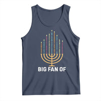 Hanukkah Human Rights Tank Top Big Fan Of Democracy Immigrants And Refugees - Wonder Print Shop
