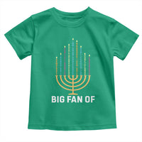 Hanukkah Human Rights Toddler T Shirt Big Fan Of Democracy Immigrants And Refugees - Wonder Print Shop