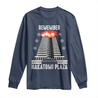 Remember Nakatomi Plaza Long Sleeve Shirt Christmas Party 1988 Movie