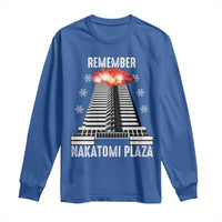 Remember Nakatomi Plaza Long Sleeve Shirt Christmas Party 1988 Movie