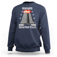 Remember Nakatomi Plaza Sweatshirt Christmas Party 1988 Movie - Wonder Print Shop
