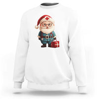 Funny Christmas Santa Doctor Medical Sweatshirt - Wonder Print Shop