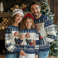 Funny Xmas Santa Doctor Medical Ugly Christmas Sweater - Wonder Print Shop