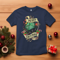 Funny Christmas Tabletop RPG T Shirt Merry Critmas D20 RPG Gamer Gaming - Wonder Print Shop