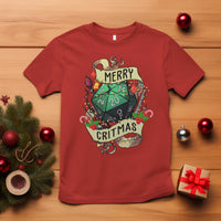 Funny Christmas Tabletop RPG T Shirt Merry Critmas D20 RPG Gamer Gaming - Wonder Print Shop