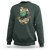 Funny Christmas Tabletop RPG Sweatshirt Merry Critmas D20 RPG Gamer Gaming - Wonder Print Shop