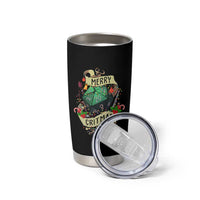 Funny Christmas Tabletop RPG Tumbler Cup Merry Critmas D20 RPG Gamer Gaming - Wonder Print Shop