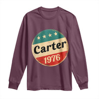 Jimmy Carter Supporter Long Sleeve Shirt 39th President U.S Presidential Election 1976
