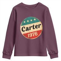 Jimmy Carter Supporter Youth Sweatshirt 39th President U.S Presidential Election 1976